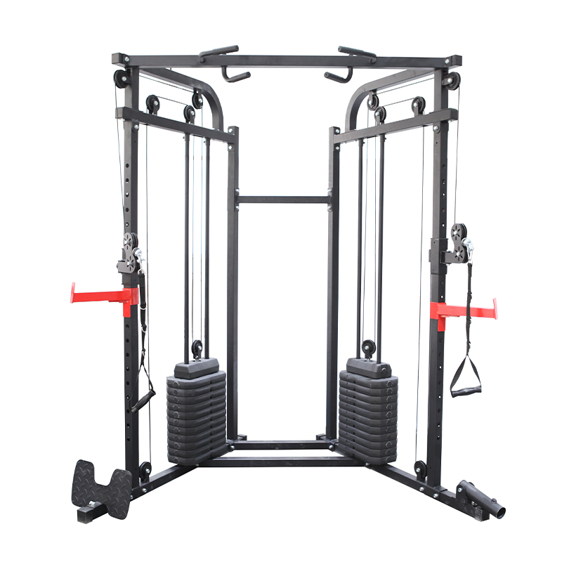 All In One Gym Home Equipment - Power Rack Kabel Crossover Machine Home