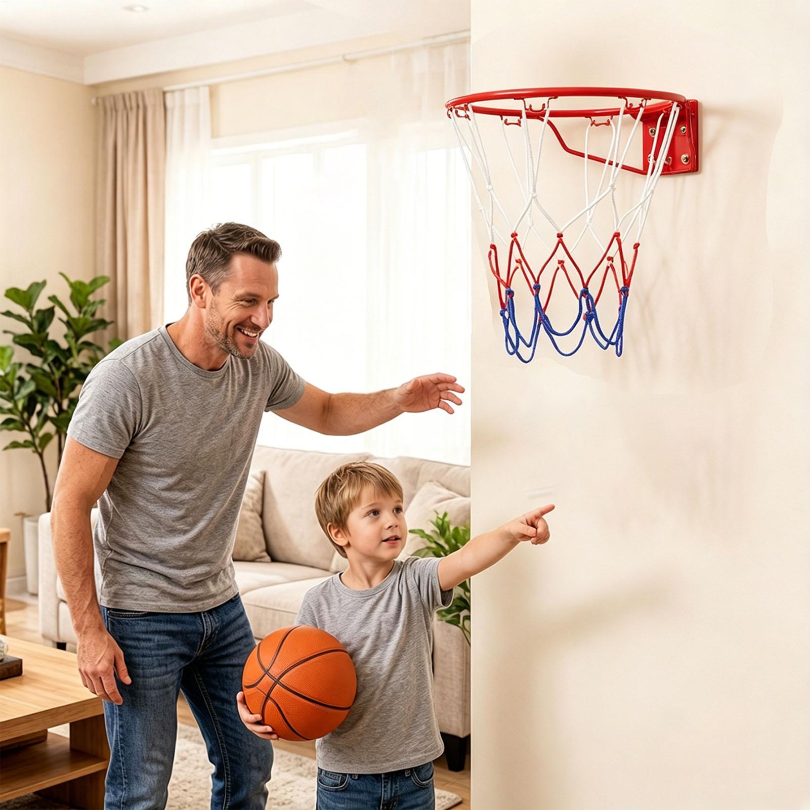 Home Gym And Basketball Court - Basketbalring Hangbare sportbalring met netdoelvervanging voor