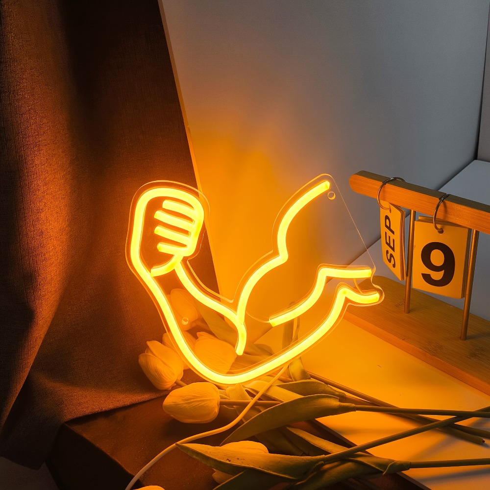 Home Gym Neon Sign - Fitness Motivatie Licht - Spier Neonborden