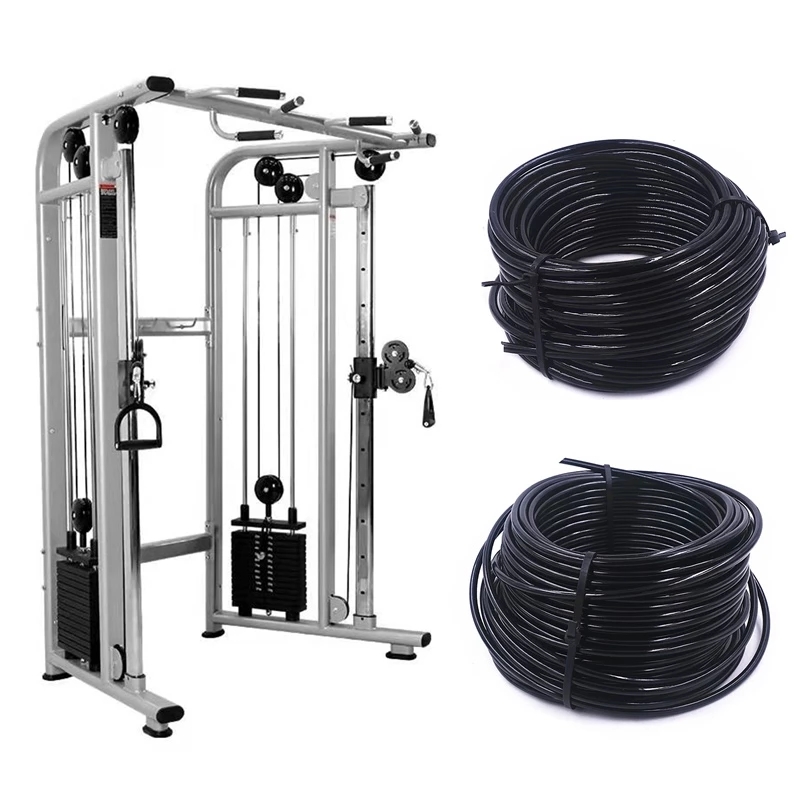 Home Gym Pulley System - 100Meter 4/5/6Mm Dikke Thuis Gewichtheffen Katrol