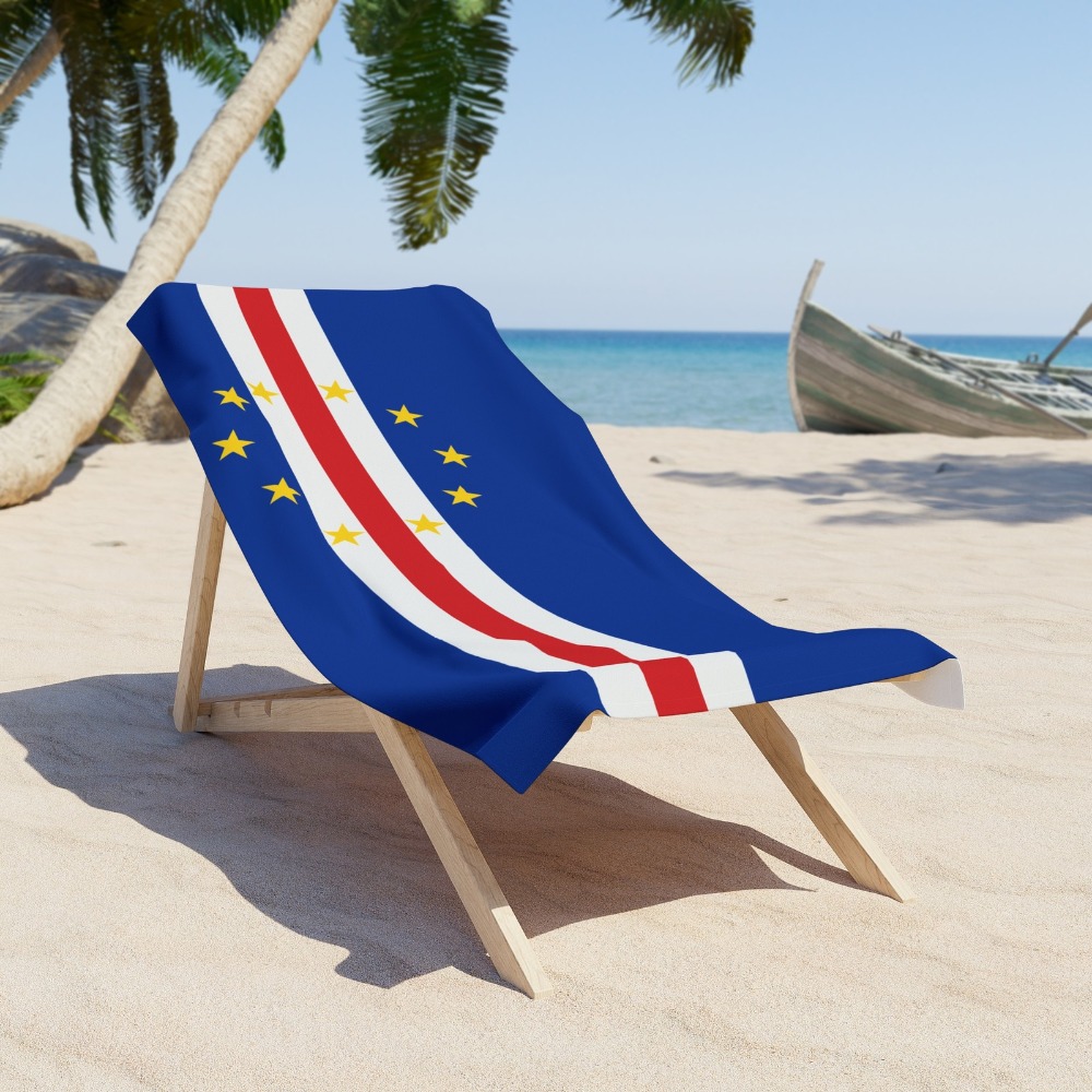 Cape Verde Vlag Strandlaken Vo - Sauna Home Gym recensie en prijs
