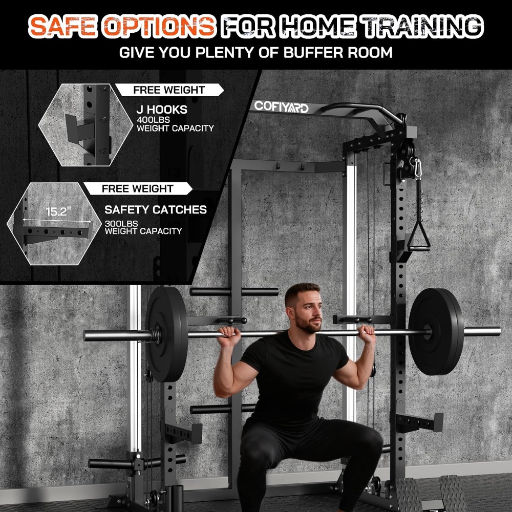 Multifunctionele Squat Power C - Home Gym Pulley System recensie en prijs