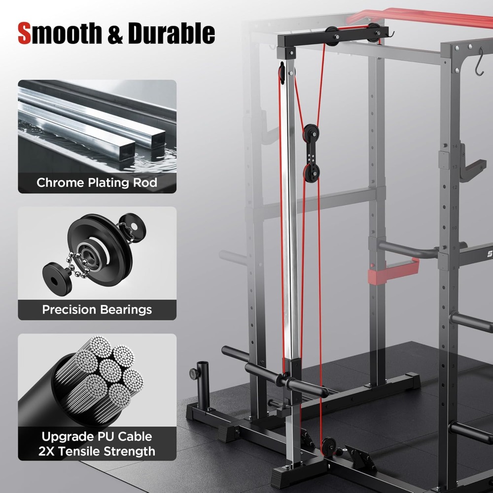 Multifunctionele Power Cage Sq - Home Gym Pulley System recensie en prijs