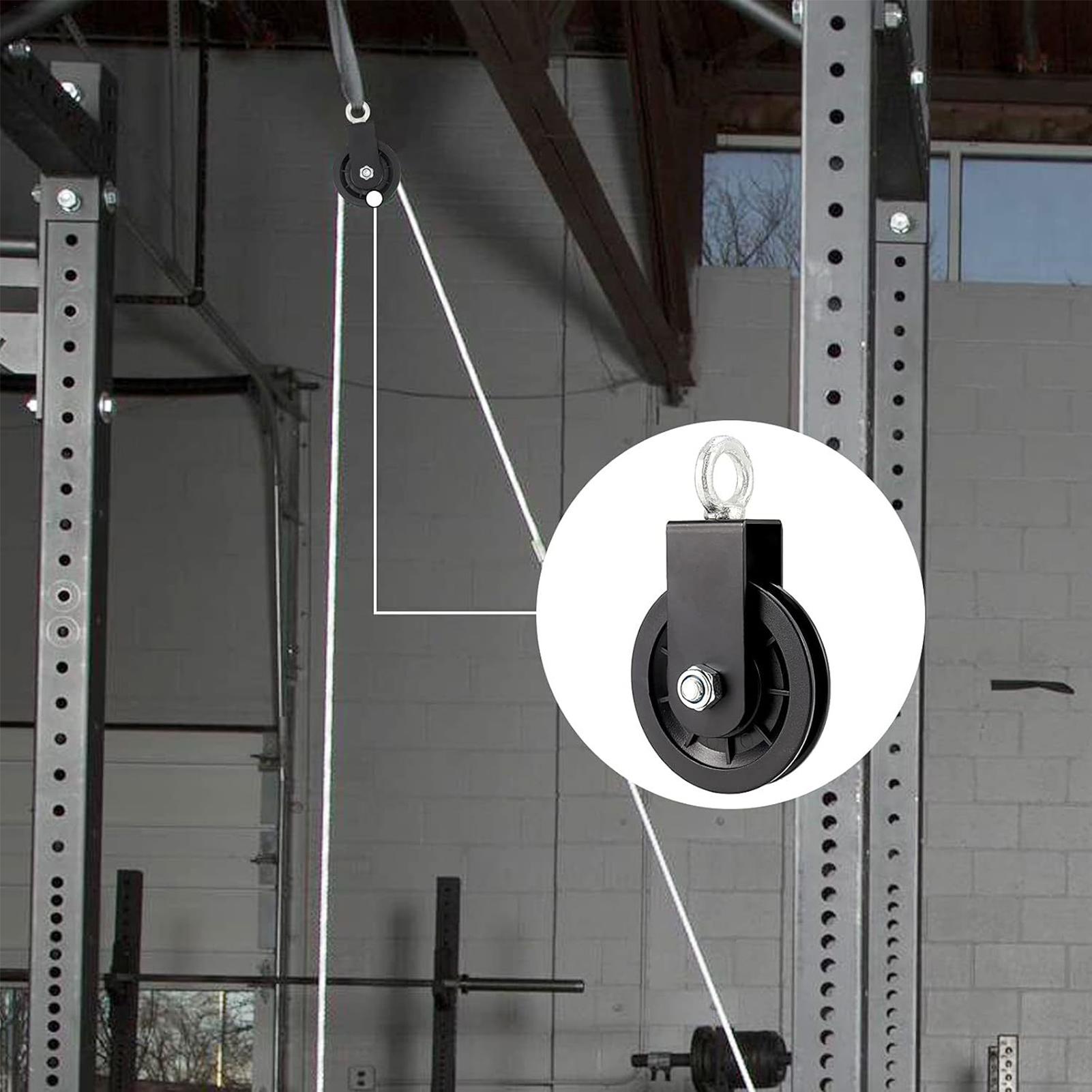 Gym Katrolwiel Zwaar uitgevoer - Home Gym Pulley System recensie en prijs