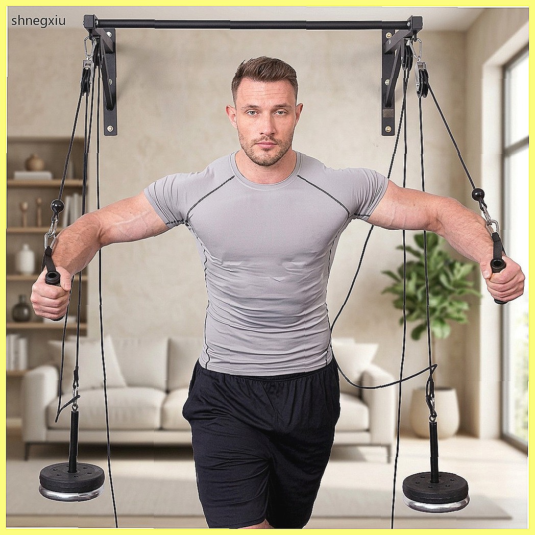 Wandmontage DIY fitness katrol - Home Gym Pulley System recensie en prijs