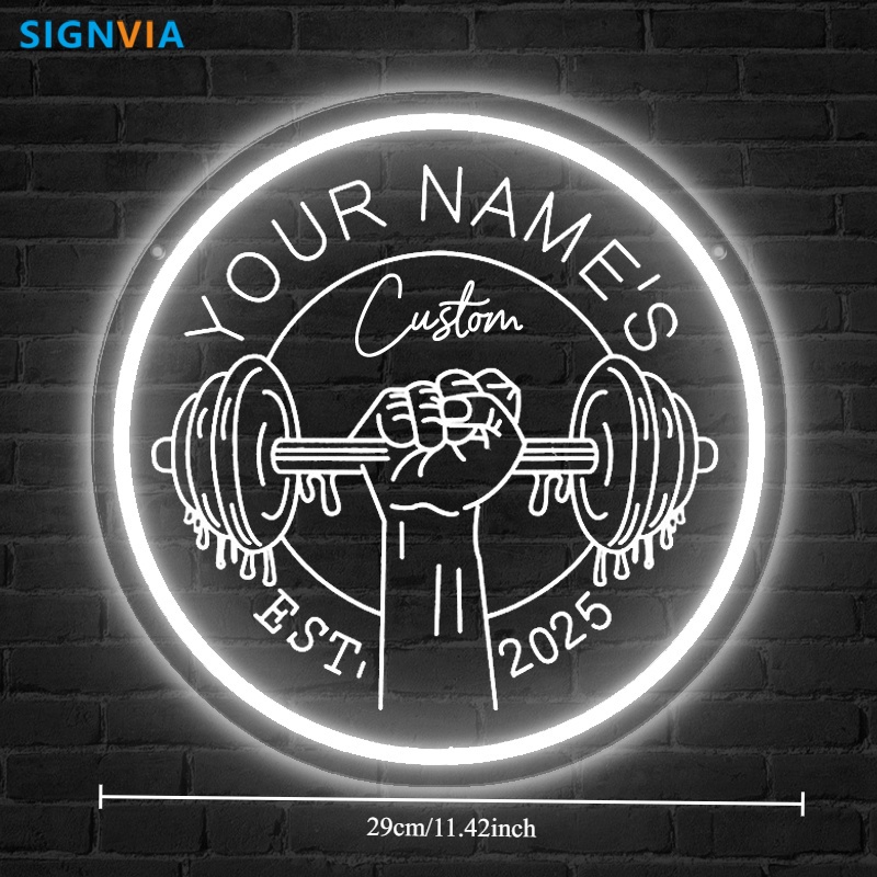 Aangepaste LED Gym Neon Sign B - Home Gym Neon Sign recensie en prijs