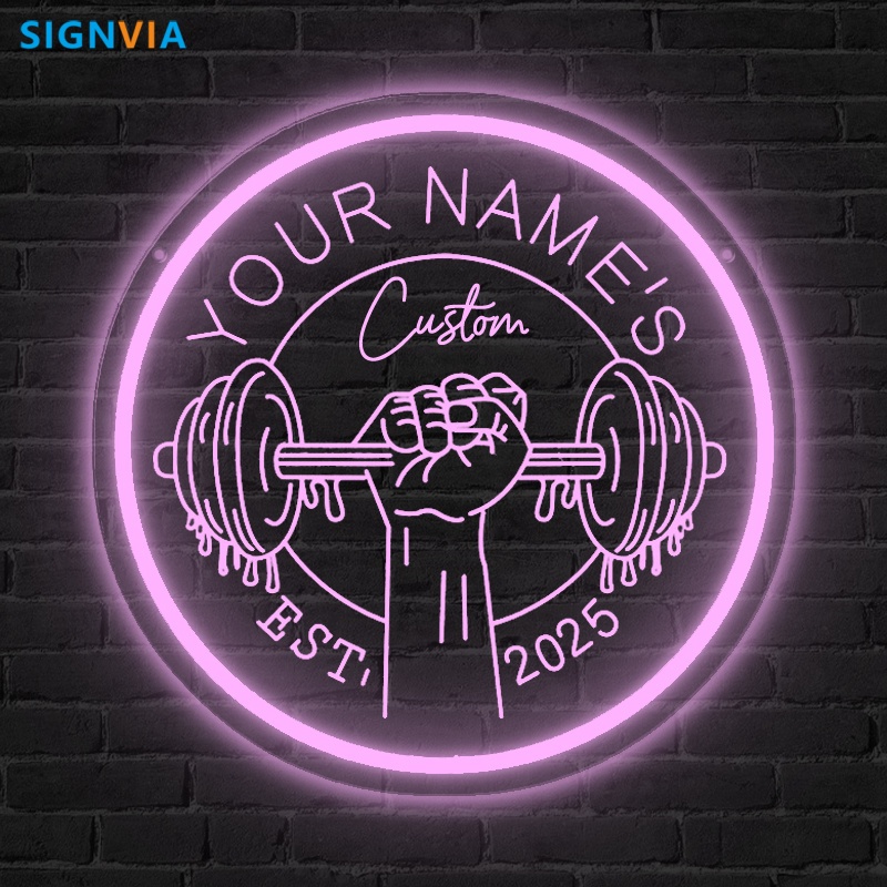 Aangepaste LED Gym Neon Sign B - Home Gym Neon Sign recensie en prijs