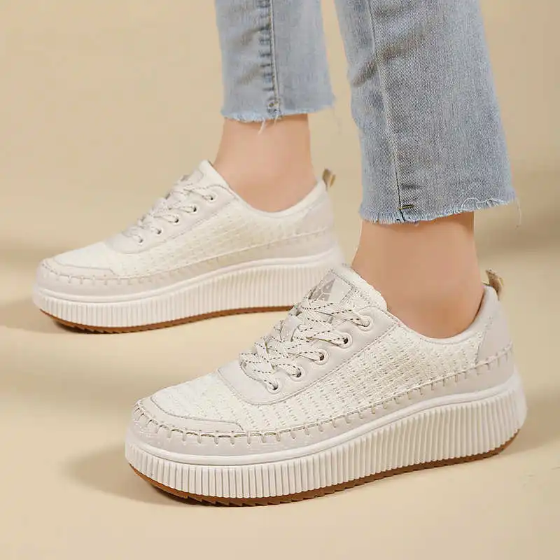 Bruine schoenen Dames Flats He - Home Gym Old School recensie en prijs