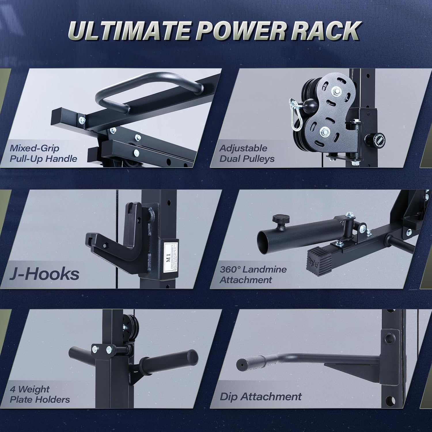 Drone3 Power Rack, 2500 lbs Mu - Home Gym Pulley System recensie en prijs