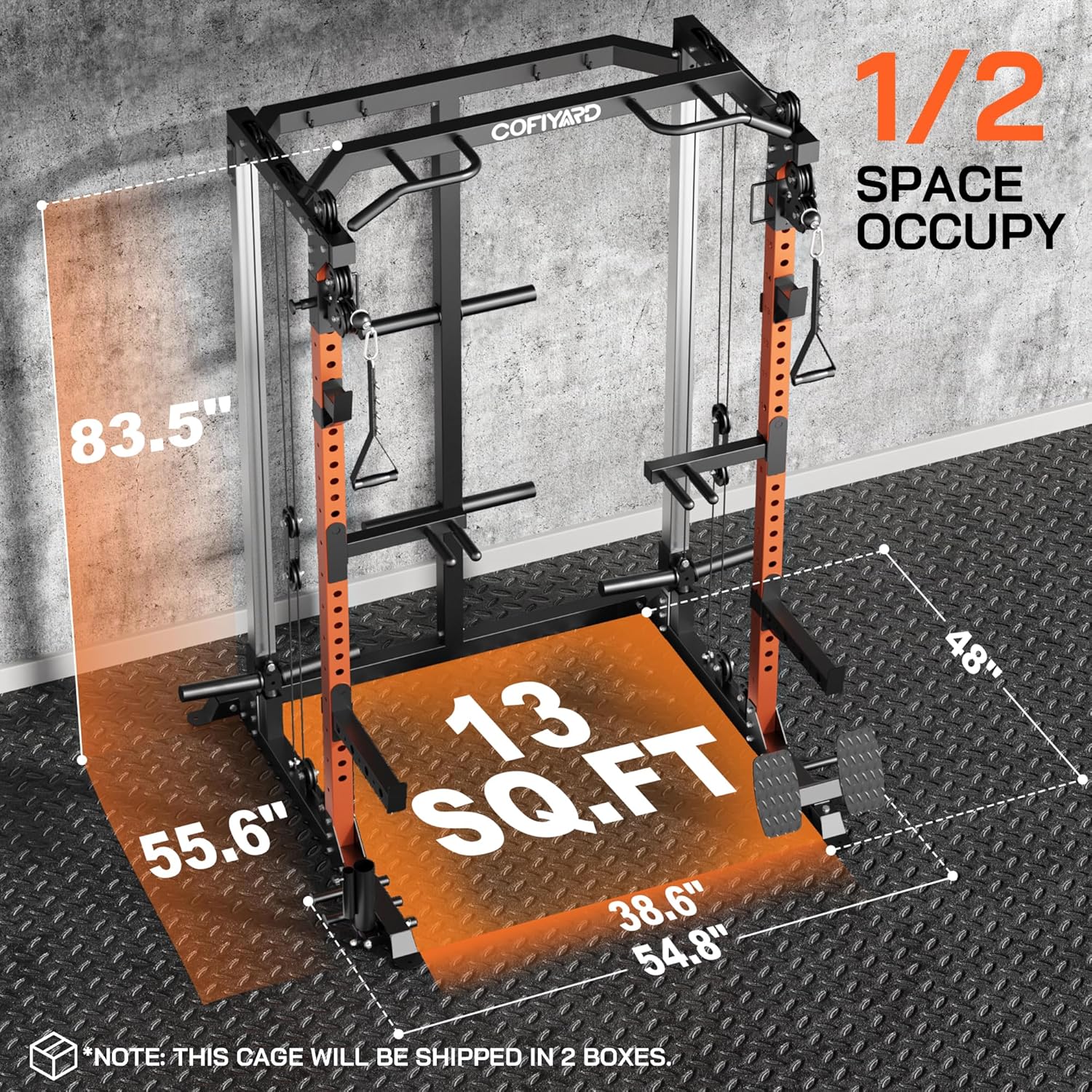Power Cage, Power Rack met Dub - Home Gym Pulley System recensie en prijs