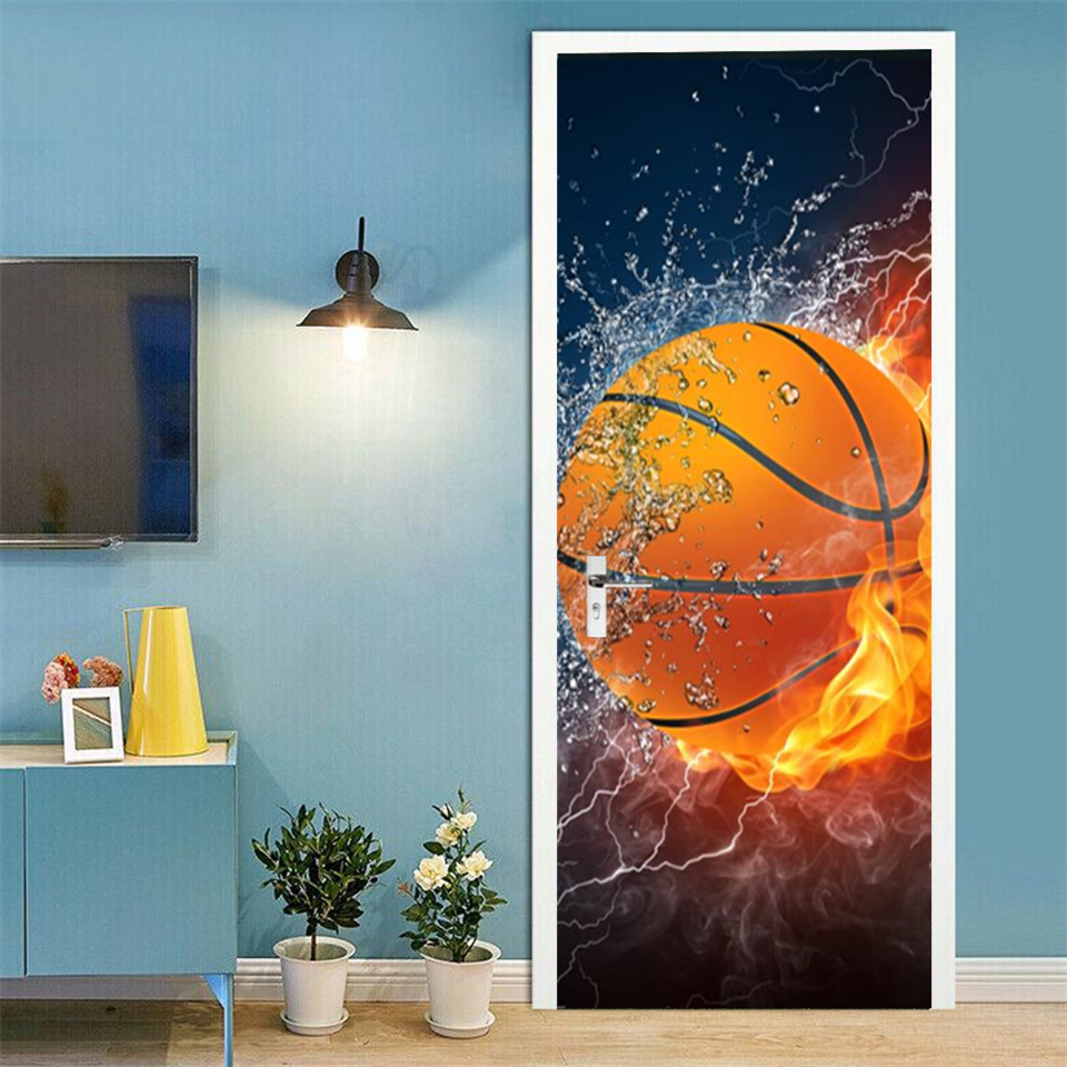Voetbal Basketbal 3D Behang De - Home Gym Room recensie en prijs