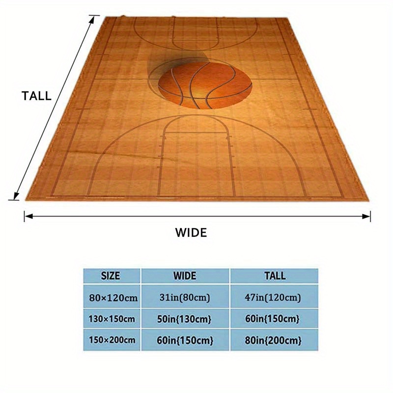 Basketbalveld sportthema flane - Home Gym And Basketball Court recensie en prijs
