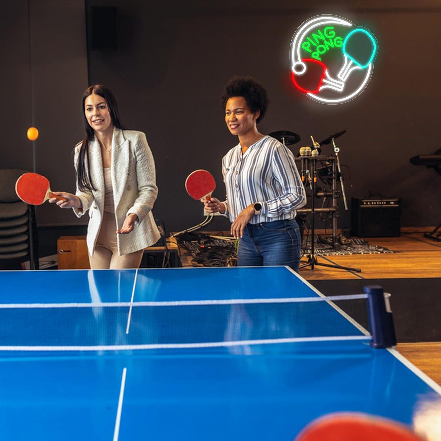 Ping Pong Neon Licht USB Dimba - Home Gym Neon Sign recensie en prijs