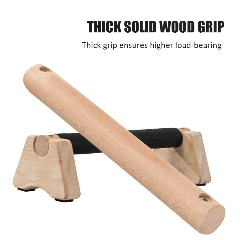 Houten Push-Up Stand Antislip  - Push Up Stand Bar recensie en prijs