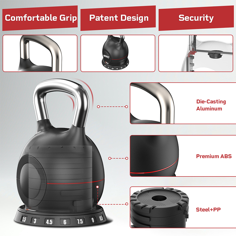 10,5 kg, 23 lbs, voor thuisgeb - All In One Gym Home Equipment recensie en prijs