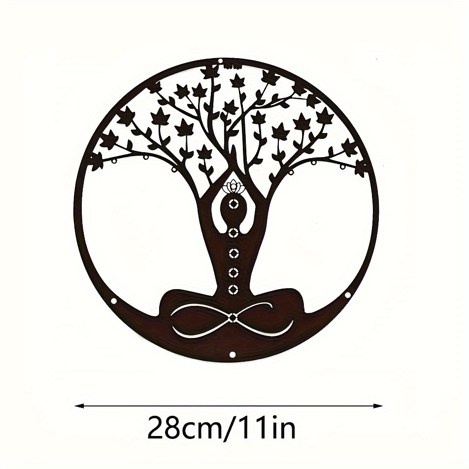 Yoga Meditatie Metalen Wanddec - Home Gym Zen recensie en prijs
