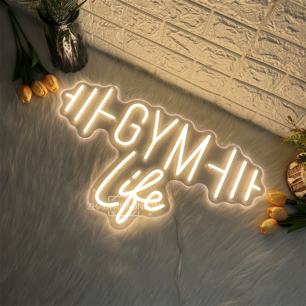 Halter GYM Neon Borden voor Mu - Home Gym Neon Sign recensie en prijs