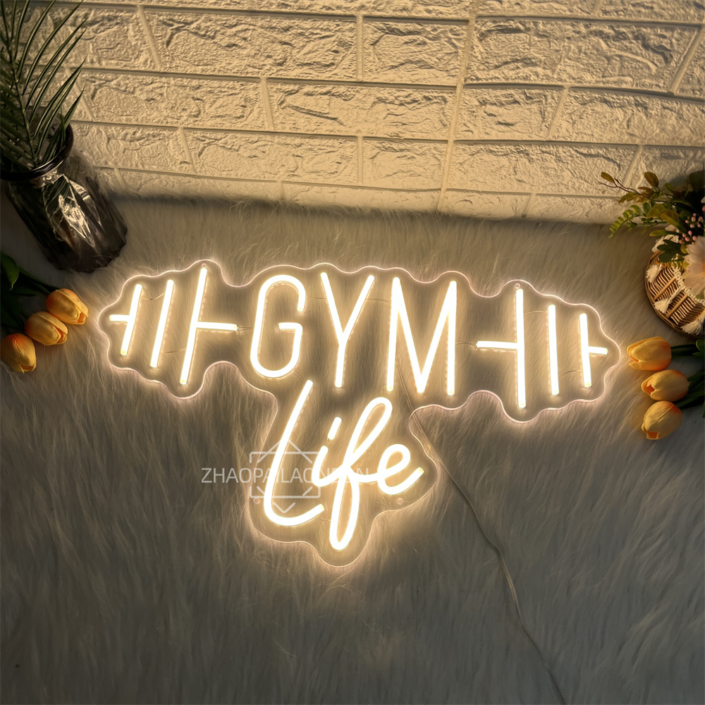 Halter GYM Neon Borden voor Mu - Home Gym Neon Sign recensie en prijs