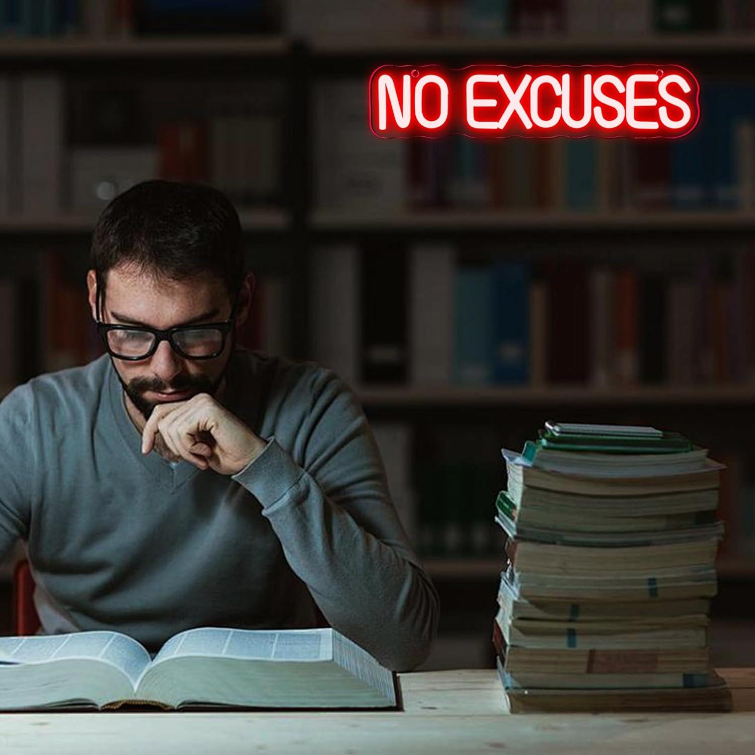 Geen Excuses Neonbord USB Dimb - Home Gym Neon Sign recensie en prijs